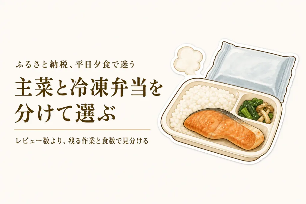 ふるさと納税の冷凍おかず・ご飯付き冷凍弁当｜レビュー数で見る平日夕食向け4品